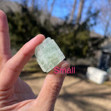 Aquamarine chunks