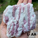 Wild Pink Tourmaline Clusters