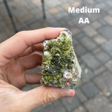 Wild Epidote Clusters