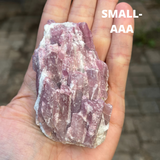 Wild Pink Tourmaline Clusters