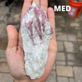 Wild Pink Tourmaline Clusters