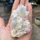 Wild Pink Tourmaline Clusters