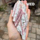 Wild Pink Tourmaline Clusters