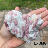 Wild Pink Tourmaline Clusters