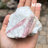 Wild Pink Tourmaline Clusters