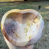 Polished Polychrome Jasper Bowls (Large)