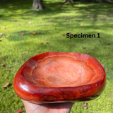 Polished Carnelian Bowls