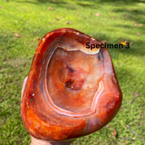 Polished Carnelian Bowls
