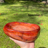 Polished Carnelian Bowls