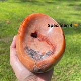 Polished Carnelian Bowls