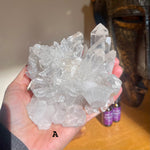 Large Clear Quartz Clusters