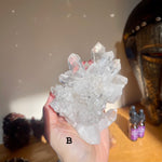 Large Clear Quartz Clusters