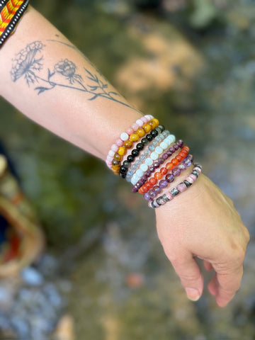 Polished Carnelian Bracelet