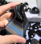 COMING SOON Rainbow Obsidian Freeform