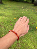 Polished Carnelian Bracelet