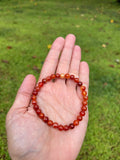 Polished Carnelian Bracelet