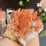 Wild Fire Quartz Clusters