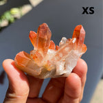 Wild Fire Quartz Clusters