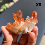 Wild Fire Quartz Clusters