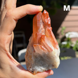 Wild Fire Quartz Clusters