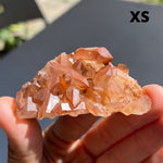 Wild Fire Quartz Clusters