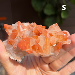 Wild Fire Quartz Clusters