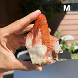 Wild Fire Quartz Clusters