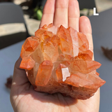 Wild Fire Quartz Clusters