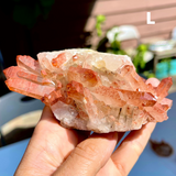 Wild Fire Quartz Clusters