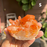 Wild Fire Quartz Clusters