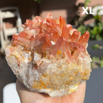 Wild Fire Quartz Clusters