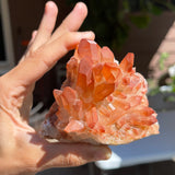 Wild Fire Quartz Clusters