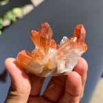 Wild Fire Quartz Clusters